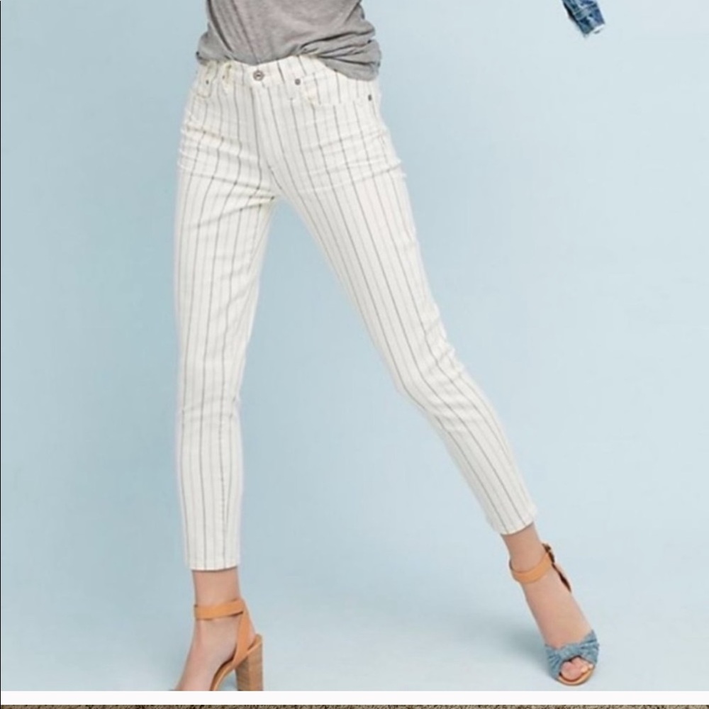 Citizens of Humanity striped white jeans, size 26